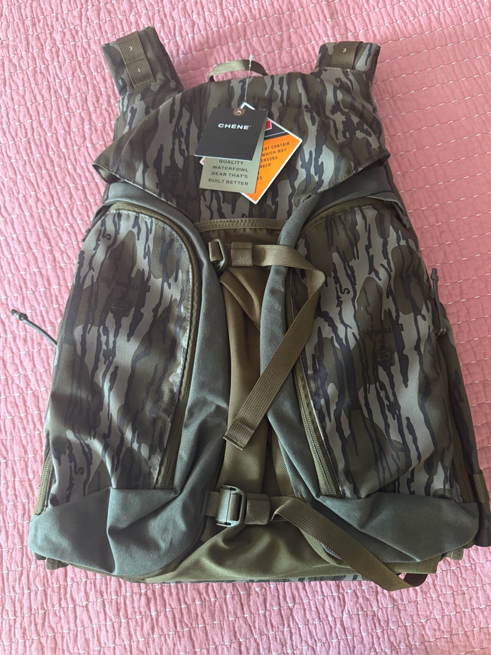 Olive Camo Tactical Backpack - Durable Outdoor Carry